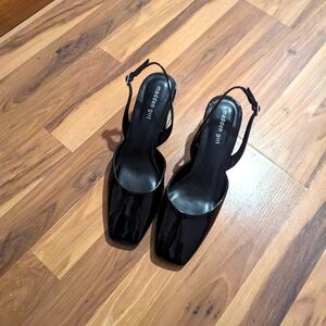Madden Girl Slingback Chunky Heels - Size 10
